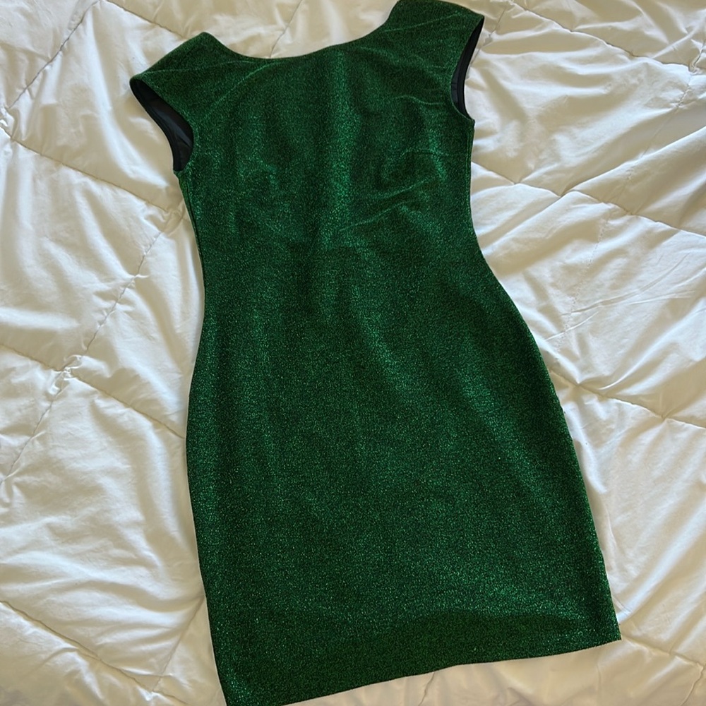 Sparkly Green Cocktail Dress